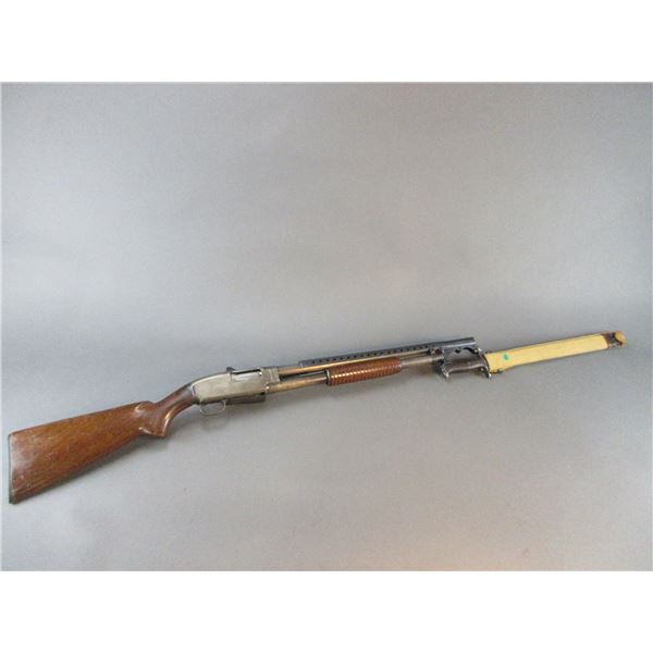 Winchester Model 12 Pump Action Trench Gun- 12ga- 21" Barrel- Cylinder Choke- Bayonet With Sheath- F