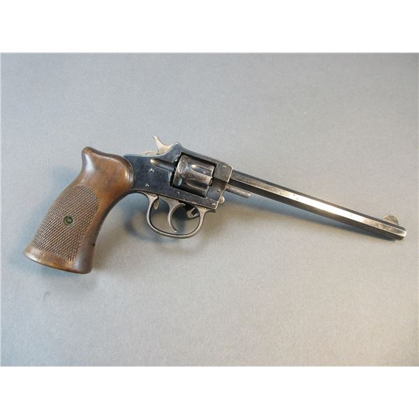 Metropolitan Police Revolver- .22- 6" Barrel- Checkered Grips- Good Condition- #NA