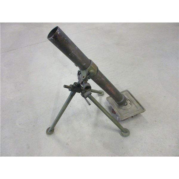 Inoperable Mortero De 60MM Model 51 Mortar- 1961- Tripod- 24" Tube- #NR20