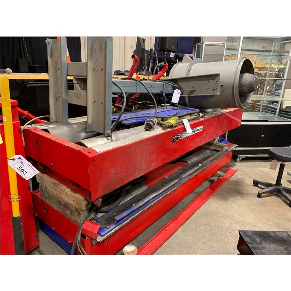 DYNO DYNAMICS 4 WHEEL DRIVE DYNAMOMETER VEHICLE DIAGNOSTIC CENTER WITH ...