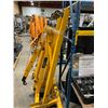 Image 2 : PERFORMANCE TOOLS YELLOW HYDRAULIC MOBILE INDUSTRIAL CHERRY PICKER