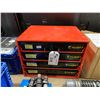Image 1 : WURTH 4 TRAY METAL HARDWARE STORAGE BIN WITH ASSORTED PRO-BOLT HARDWARE