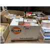 Image 1 : BOX OF ASSORTED HOLLEY HYDRAMAT PARTS & SPARK PLUGS