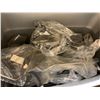 Image 2 : LARGE GREY PLASTIC BIN OF ASSORTED SUBARU / RALLY CAR FUEL SYSTEM PARTS ( BIN INCLUDED )