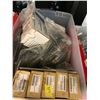Image 2 : PLASTIC BIN OF ASSORTED SUBARU / RALLY CAR VEHICLE ELECTRICAL PARTS ( BIN INCLUDED )