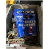 Image 2 : PLASTIC BIN OF ASSORTED SUBARU / RALLY CAR VEHICLE ELECTRICAL PARTS ( BIN INCLUDED )