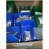 Image 2 : BOX OF ASSORTED PLASTIC PARTS BINS WITH SMALL GENUINE SUBARU PARTS, HARDWARE, PLUGS & GASKETS
