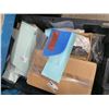 Image 2 : BLACK PLASTIC BIN OF LARGER GENUINE SUBARU RALLY CAR VEHICLE PARTS ( BIN INCLUDED )