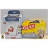 Image 1 : MISC - MIELE FILTERS, CLEAR GLAD GARBAGE BAGS