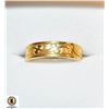 Image 1 : SIZE 6.5 GOLD TONE RING