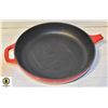 Image 1 : LODGE CAST IRON FRYING PAN WITH BROKEN HANDLE