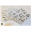 Image 1 : LOT OF MULTIPLE PACKS OF NEW GEL STICKERS FOR