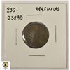 Image 1 : 235-238AD ANCIENT ROMAN MAXIMUS COIN