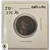 Image 1 : 270-275AD ANCIENT ROMAN AURELIAN COIN