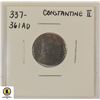 Image 1 : 337-361AD ANCIENT ROMAN CONSTANTINE II COIN