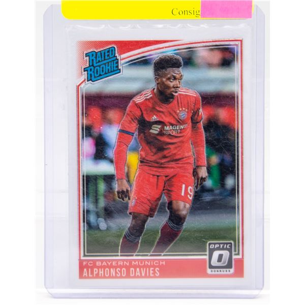 ALPHONSO DAVIES ROOKIE CARD
