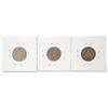 Image 2 : 1904/05/06 LOT OF 3 OLD USA 5 CENTS COINS