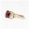 Image 2 : 14K YELLOW GOLD 2.02CT BURMA RUBY RING SIZE 6.5