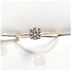Image 1 : S257-8 10K MOISSANITE (0.44CT) RING