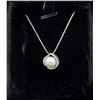 Image 1 : 925 SILVER FRESHWATER PEARL HEART NECKLACE