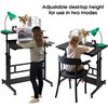 Image 1 : SIDUCAL HEIGHT ADJUSTABLE STANDING DESK CONVERTER