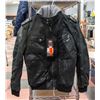 NEW FLAVOR BLACK SIZE SMALL LEATHER JACKET