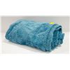 SHERPA STYLE THROW BLANKET IN MINK SOFT MATERIAL