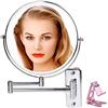 NEW EFIND 9" WALL MOUNTED MAKEUP MIRROR
