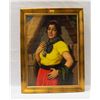 Image 1 : EASTERN EUROPEAN GYPSY PAINTING UNKNOWN ARTIST