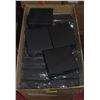 Image 1 : LARGE BOX FILLED WITH NEW BLACK JEWELRY BOXES