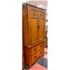 Image 1 : SOLID WOOD WARDROBE 39" X 20.5" X 76"