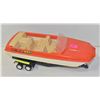 UNCLAIMED VINTAGE TONKA BOAT WITH TRAILER