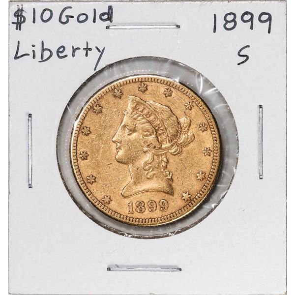 1899-S $10 Liberty Head Eagle Gold Coin