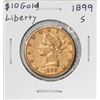 Image 1 : 1899-S $10 Liberty Head Eagle Gold Coin