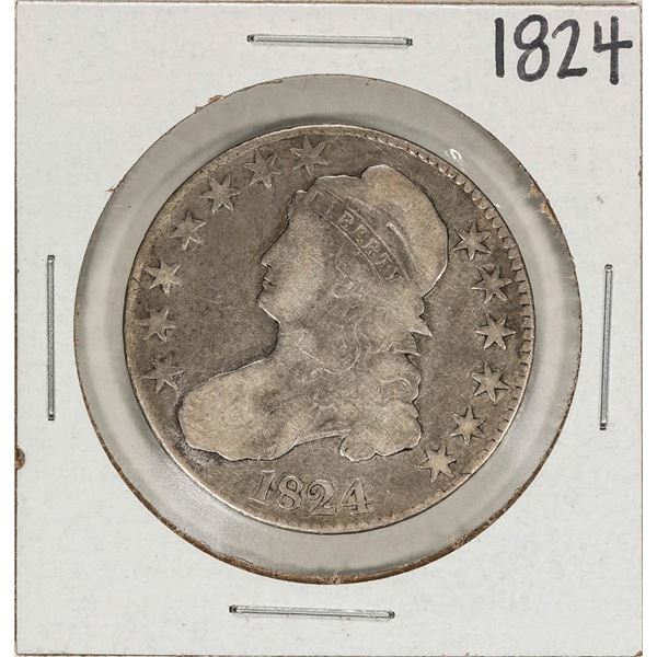 1824 Capped Bust Half Dollar Coin