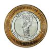 Image 1 : .999 Silver Bill's Casino Lake Tahoe, Nevada $10 Casino Gaming Token Limited Edition