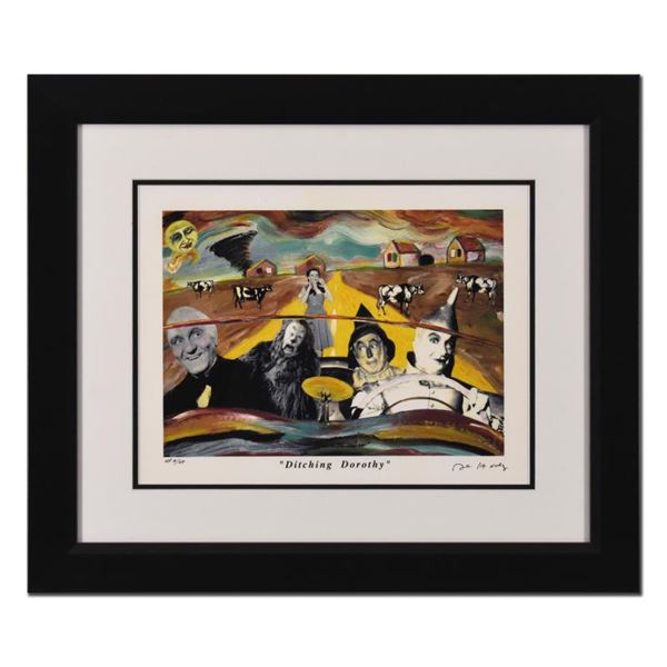 Nelson De La Nuez "Ditching Dorothy" Limited Edition Mixed Media On Paper