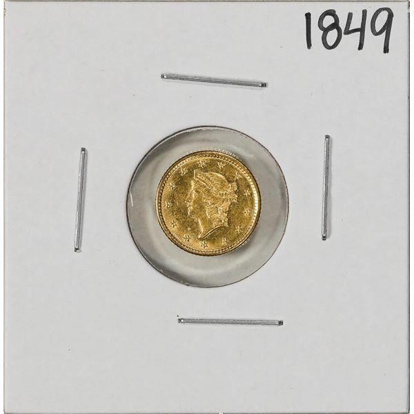 1849 Type 1 $1 Liberty Head Gold Dollar Coin
