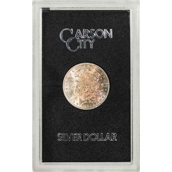 1882-CC $1 Morgan Silver Dollar Coin GSA Hoard Nice Toning