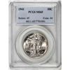 Image 1 : 1941 Walking Liberty Half Dollar Coin PCGS MS65