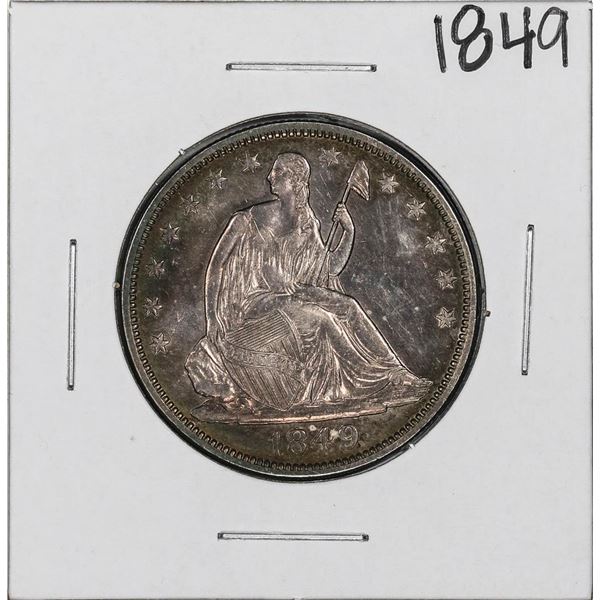 1849 Seated Liberty Half Dollar Coin