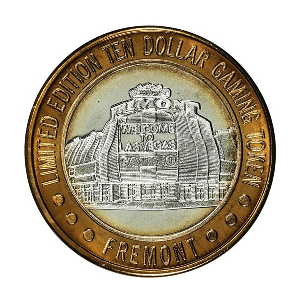 .999 Fine Silver Sam Boyd's Fremont Las Vegas, NV $10 Limited Edition Gaming Token