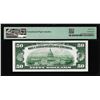 Image 2 : 1950B $50 Federal Reserve Note Cleveland Fr.2109-D PMG Choice Uncirculated 64EPQ