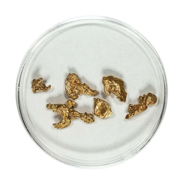 Gold Nuggets 2.67 Grams Total Weight