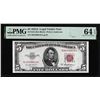 Image 1 : 1953A $5 Legal Tender Note Fr.1533 PMG Choice Uncirculated 64EPQ