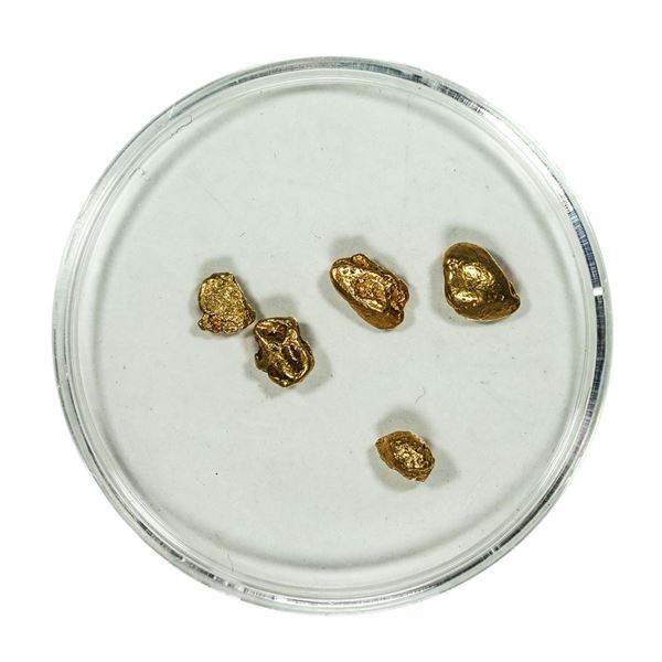 Lot of Gold Nuggets 2.21 Grams Total Weight
