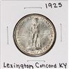 Image 1 : 1925 Lexington-Concord Sesquicentennial Commemorative Half Dollar Coin