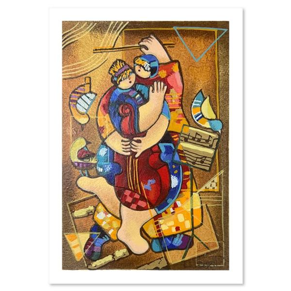 Dorit Levi "Our Strings Attached" Limited Edition Serigraph On Paper