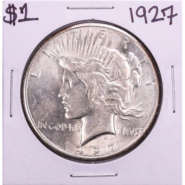 1927 $1 Peace Silver Dollar Coin