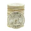 Image 2 : Roll of (20) Brilliant Uncirculated 1962-D Franklin Half Dollar Coins